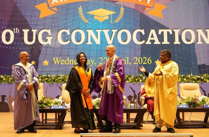 XIM University, Bhubaneswar celebrates its 10th Undergraduate Convocation with elegance and pride!